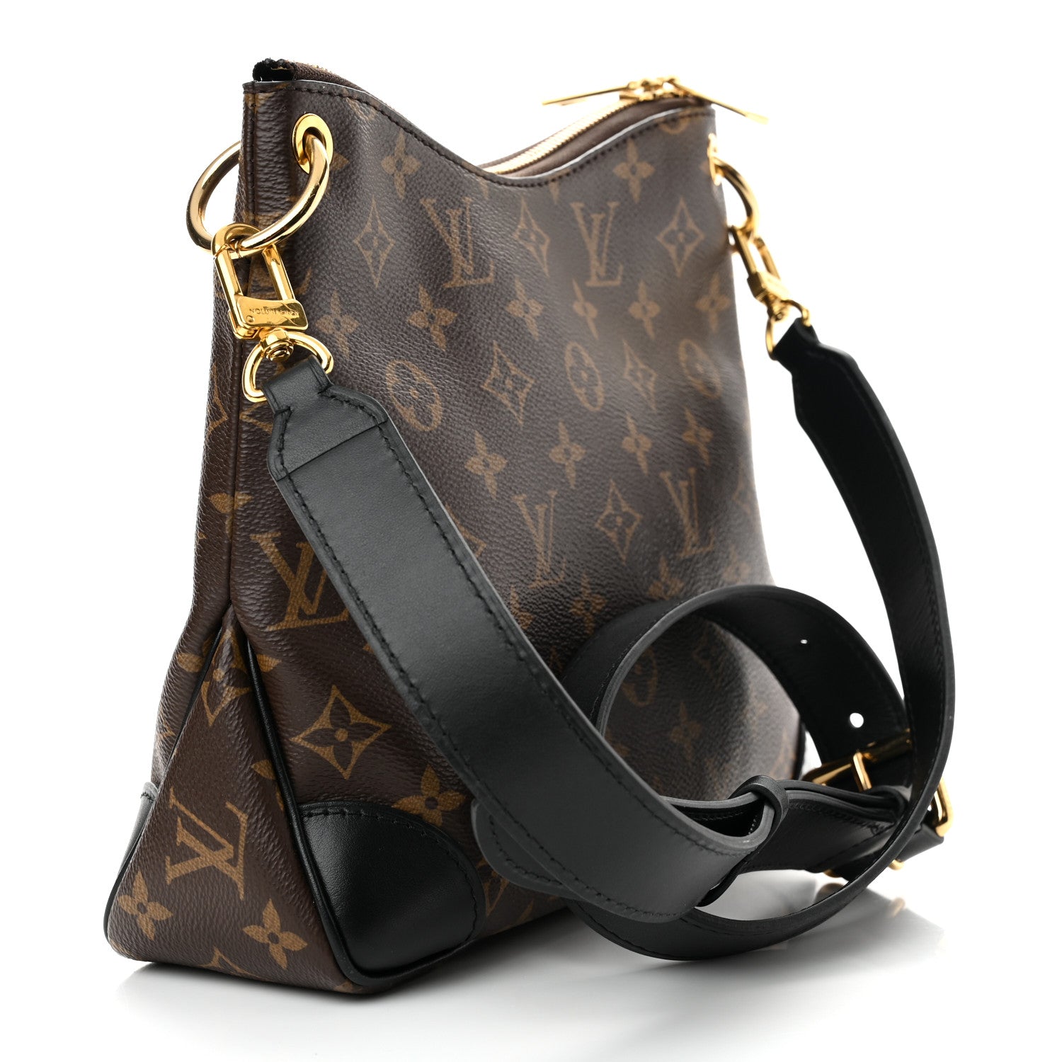 Louis Vuitton Monogram Odeon PM Black 3 of 9