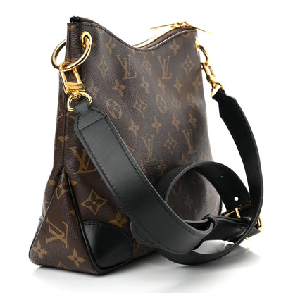 Louis Vuitton Monogram Odeon PM Black 3 of 9