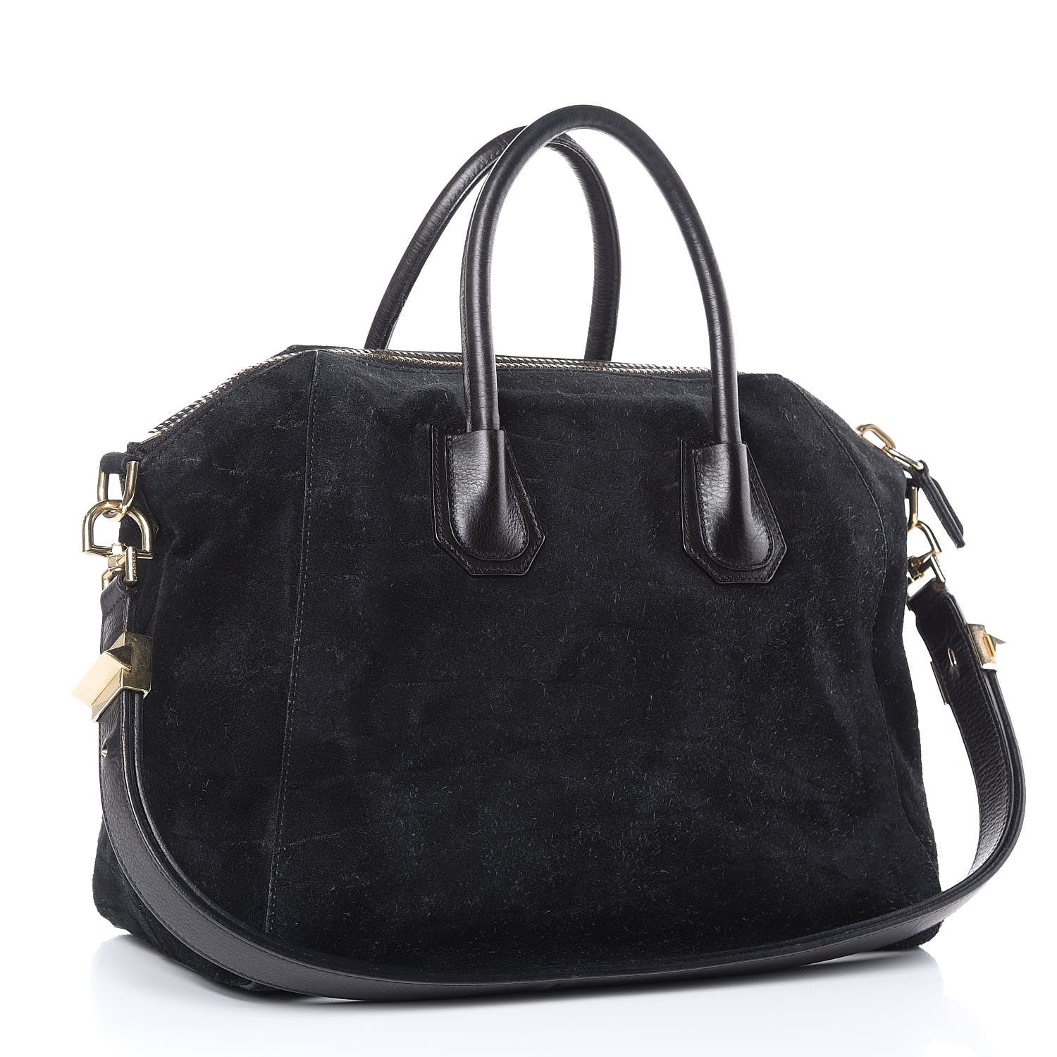 Givenchy Suede Medium Antigona Black 3 of 22
