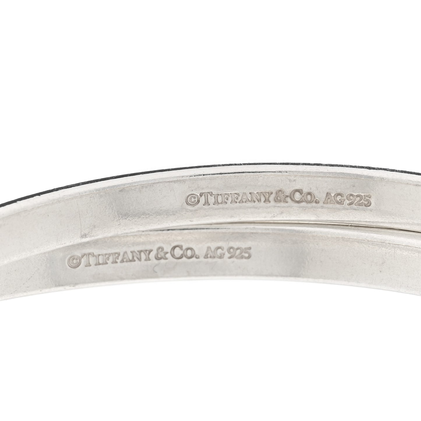 Sterling Silver 1837 Interlocking Bangle Bracelet