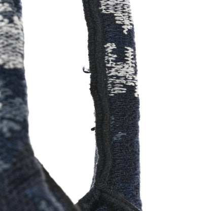 Christian Dior Canvas Embroidered Tie Dye Book Tote Blue Multicolor 12 of 12