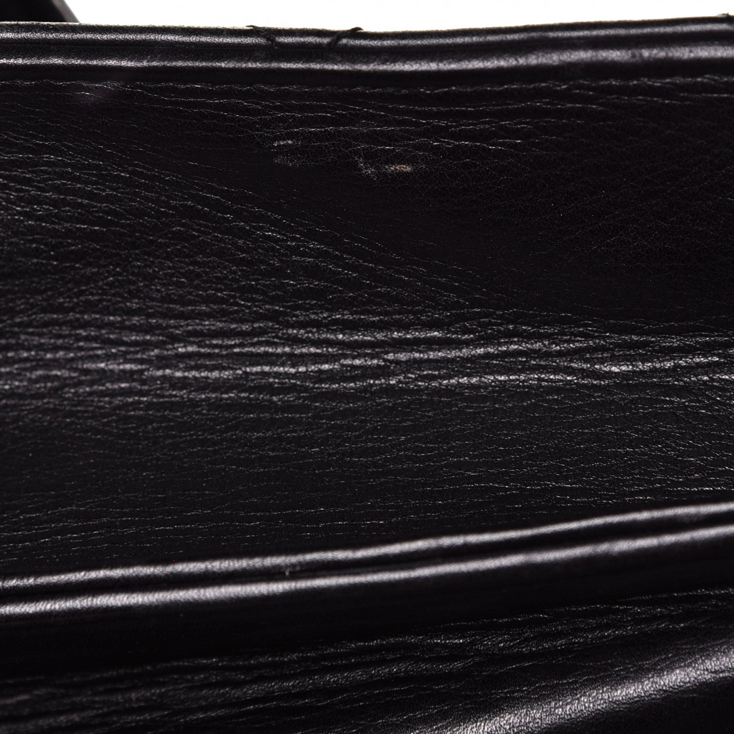 Chanel Lambskin Quilted Briefcase Laptop Bag Black 6 of 8