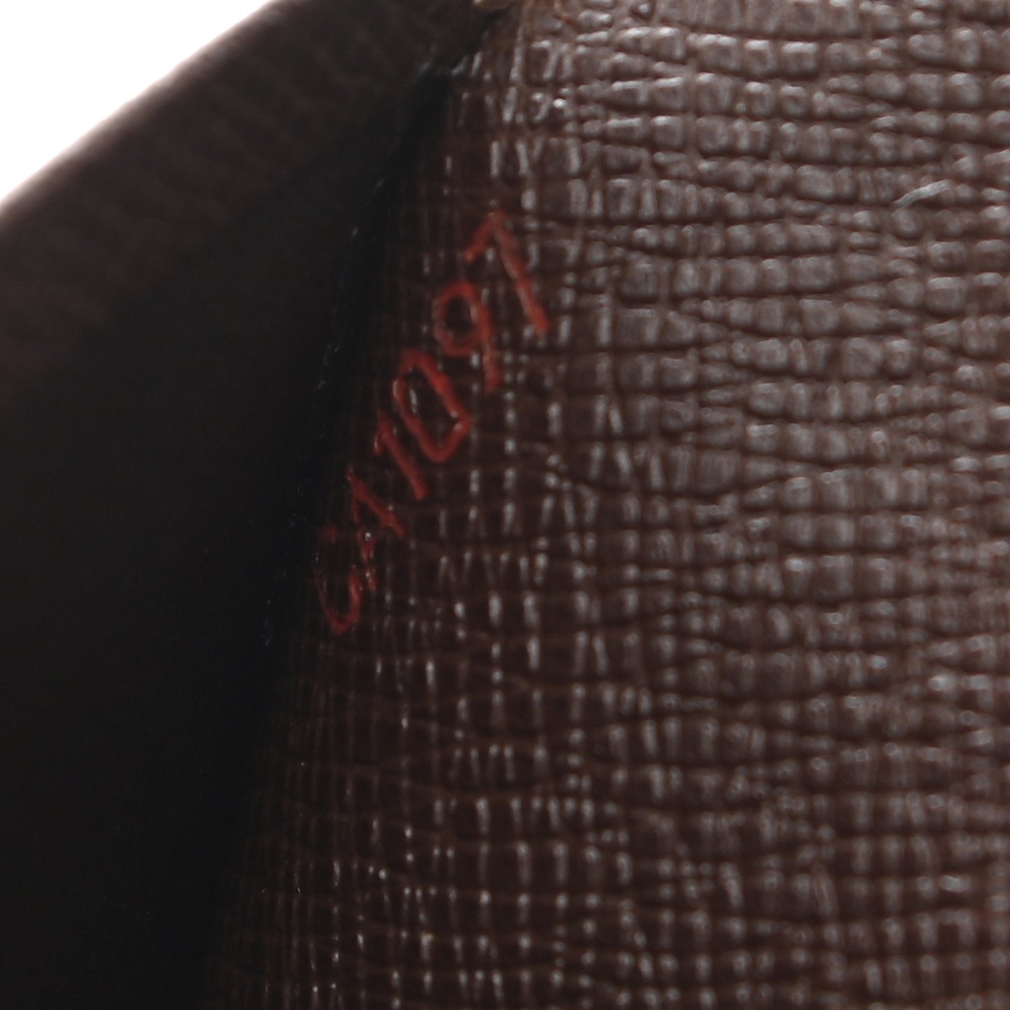 Damier Ebene Porte-Monnaie Billets Tresor Wallet
