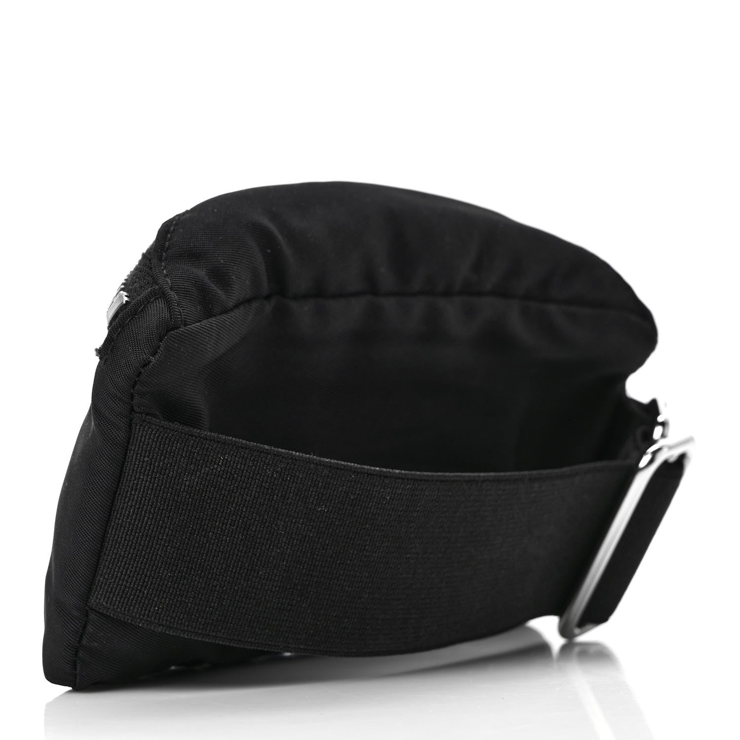 Prada Tessuto Nylon Wrist Pouch Black 3 of 6