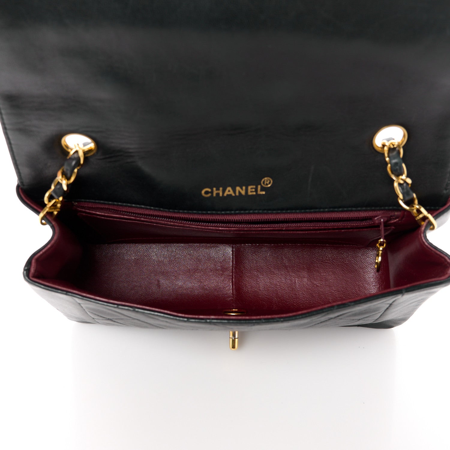 Chanel Lambskin Medium Single Flap Black 5 of 12