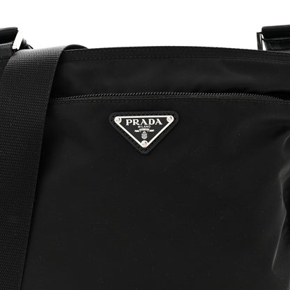 Prada Tessuto Nylon Crossbody Bag Black 7 of 9