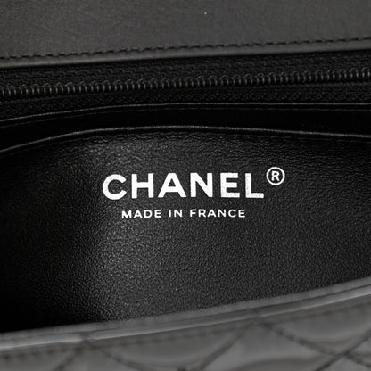 Chanel Patent Calfskin Quilted Mini Rectangular Flap So Black 6 of 10