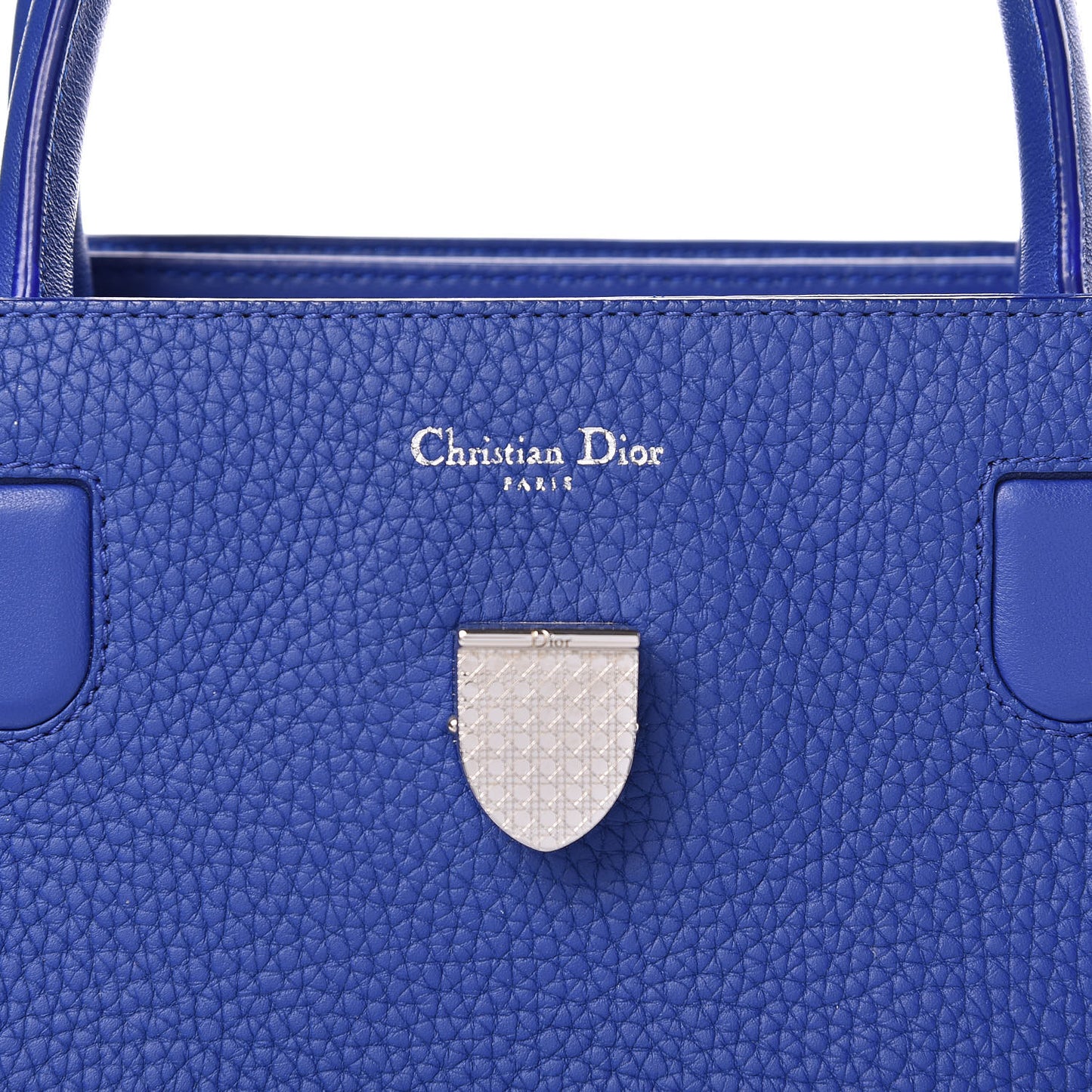 Bullcalf Medium Diorever Flap Yves Klein Blue