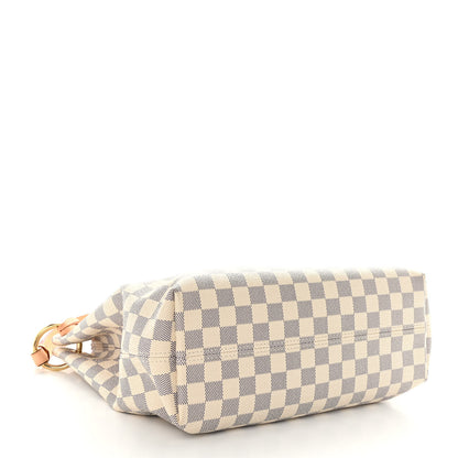 Louis Vuitton Damier Azur Graceful PM Rose Ballerine 4 of 9