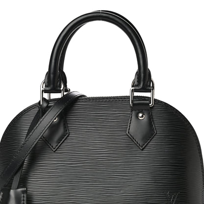 Louis Vuitton Epi Alma BB Black 9 of 13