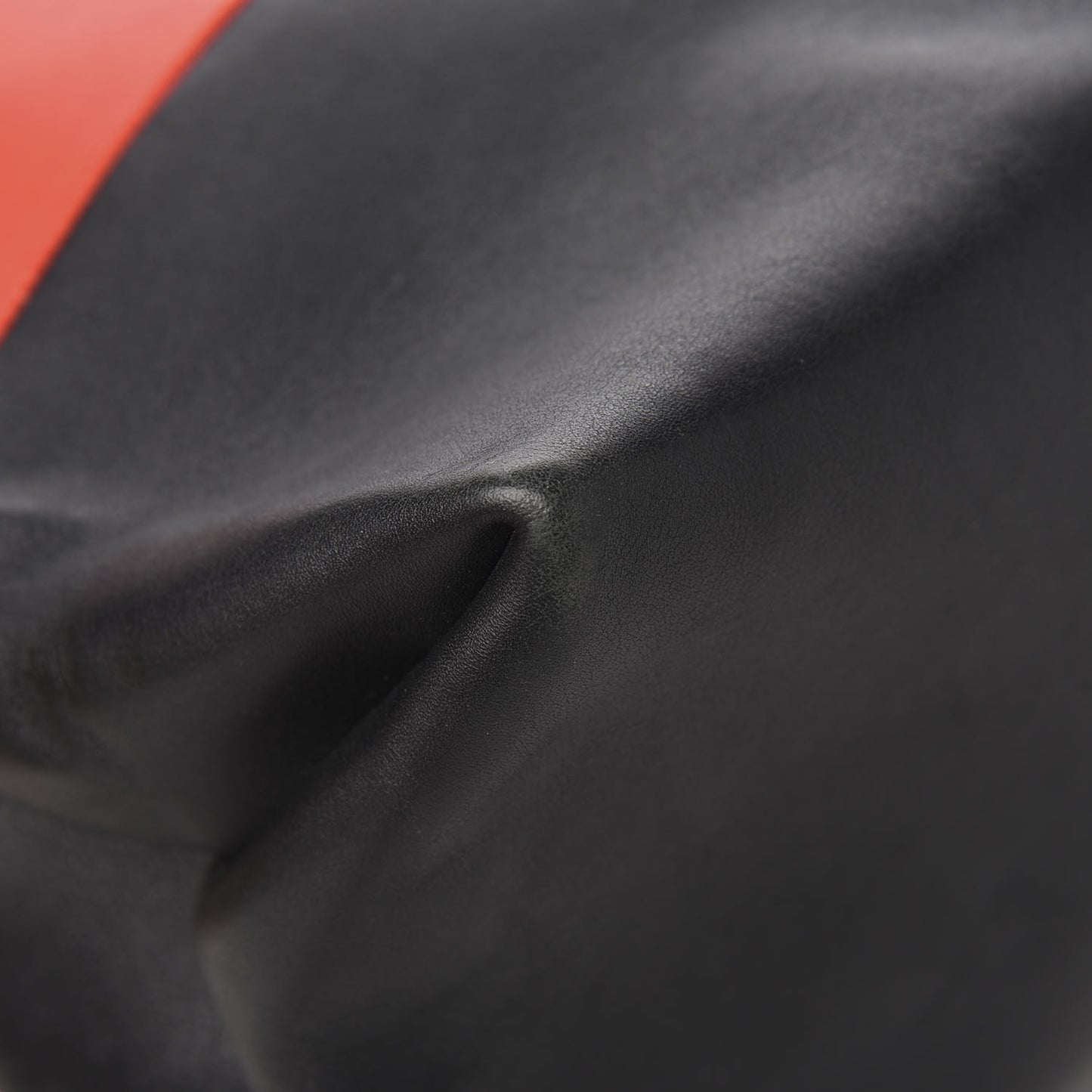 Calfskin All Soft Shoulder Bag Vermillion