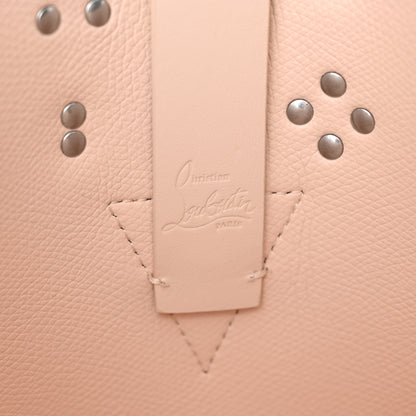 Christian Louboutin Calfskin Spiked Mini Cabachic Mini Bucket Bag Leche 6 of 10