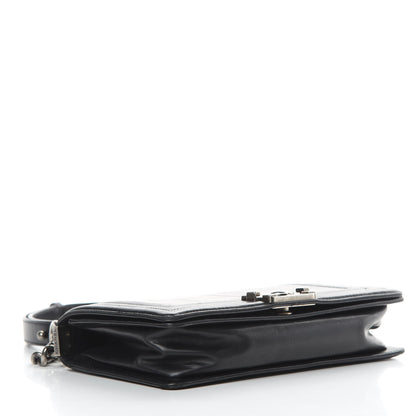Chanel Calfskin Medium Boy Flap Black 4 of 19