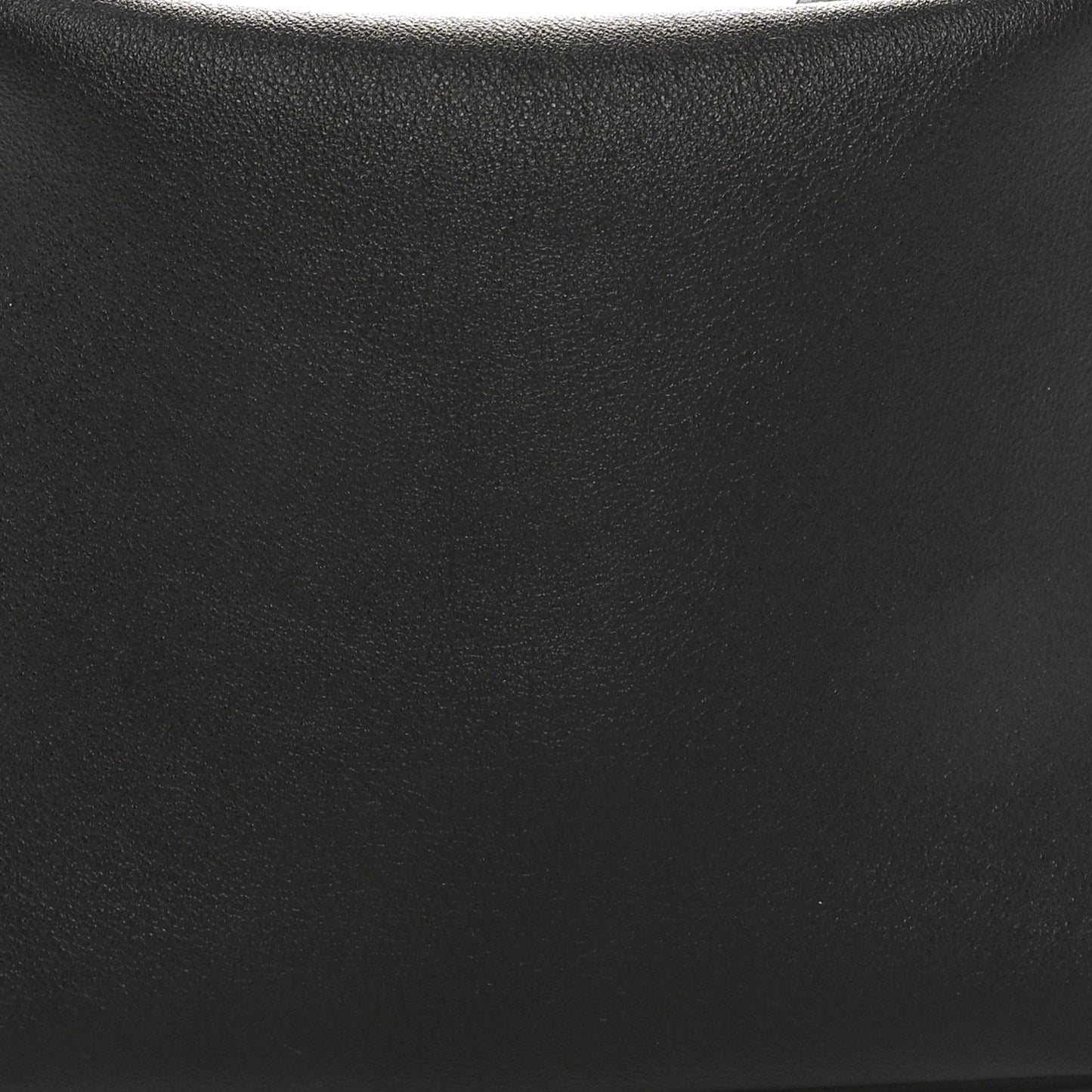 Softy Wonka Textured Dollar Calfskin Medium Diana Shoulder Bag Black