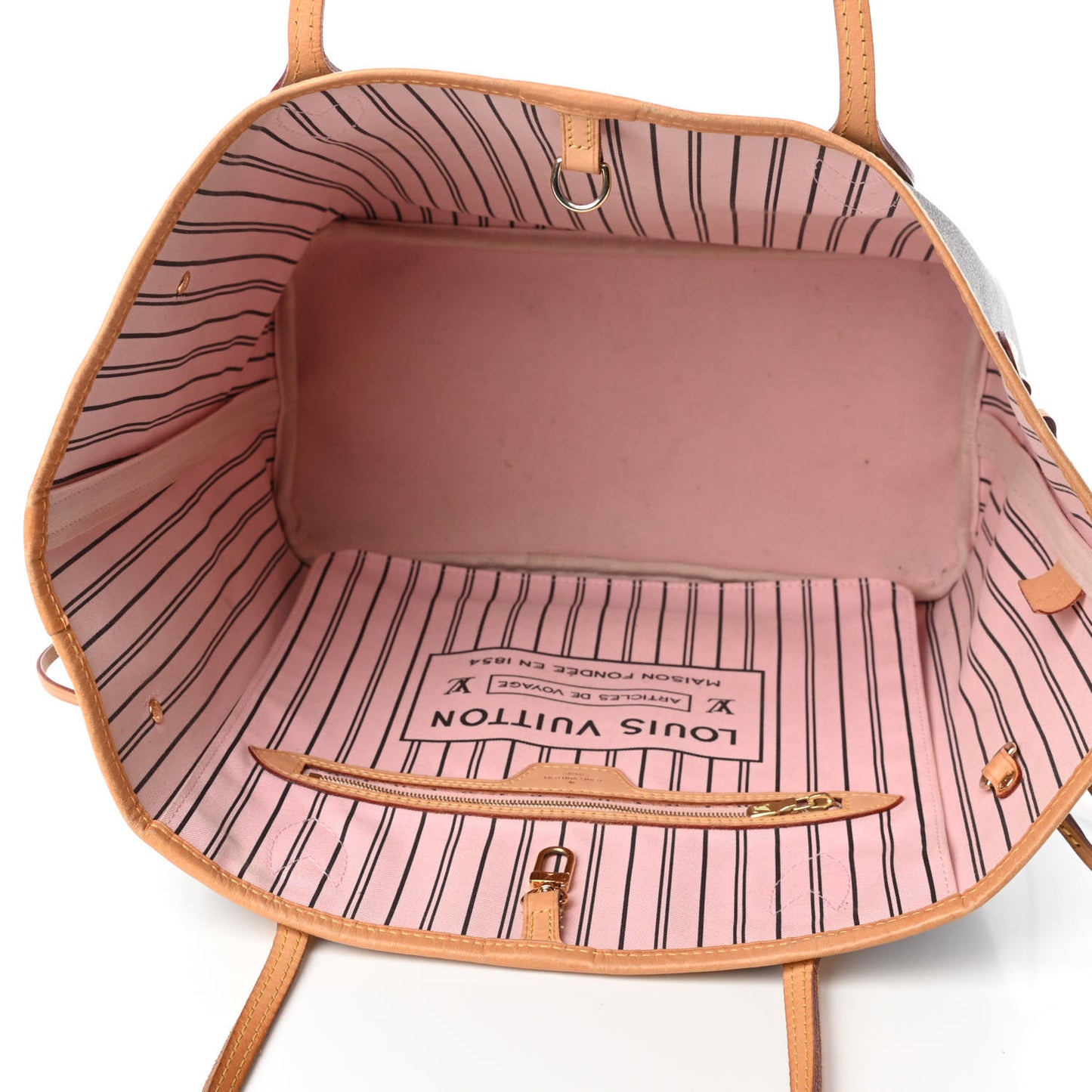 Monogram Neo Neverfull MM Rose Ballerine