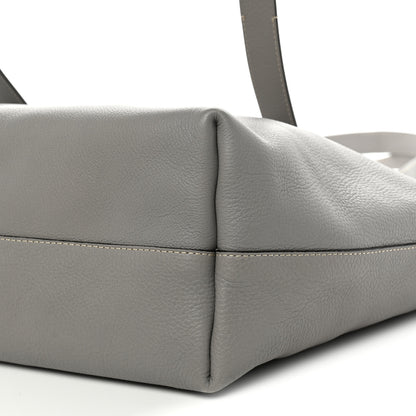 Chloe Small Grain Smooth Calfskin Medium Darryl Tote Motty Grey 9 of 10