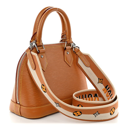 Louis Vuitton Epi Jacquard Alma BB Honey Gold 3 of 9