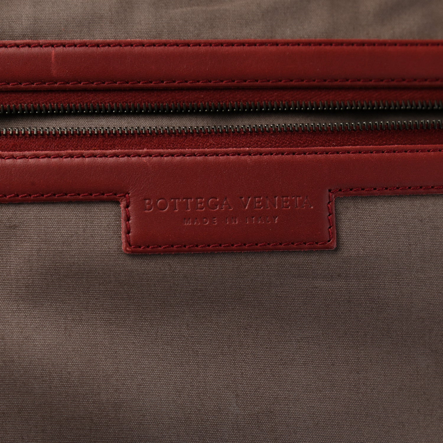 Bottega Veneta Nappa Intrecciato Carry On Luggage Red 6 of 11