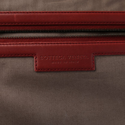 Bottega Veneta Nappa Intrecciato Carry On Luggage Red 6 of 11