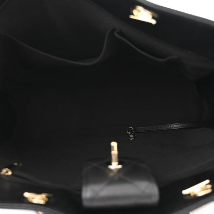 Chanel Caviar Quilted Large Shopping Tote Black 5 of 13