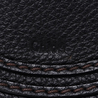 Chloe Calfskin Mini Marcie Round Crossbody Bag Black 8 of 11