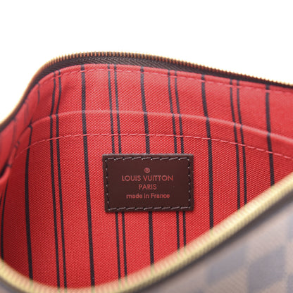 Louis Vuitton Damier Ebene Neverfull MM GM Pochette 6 of 9