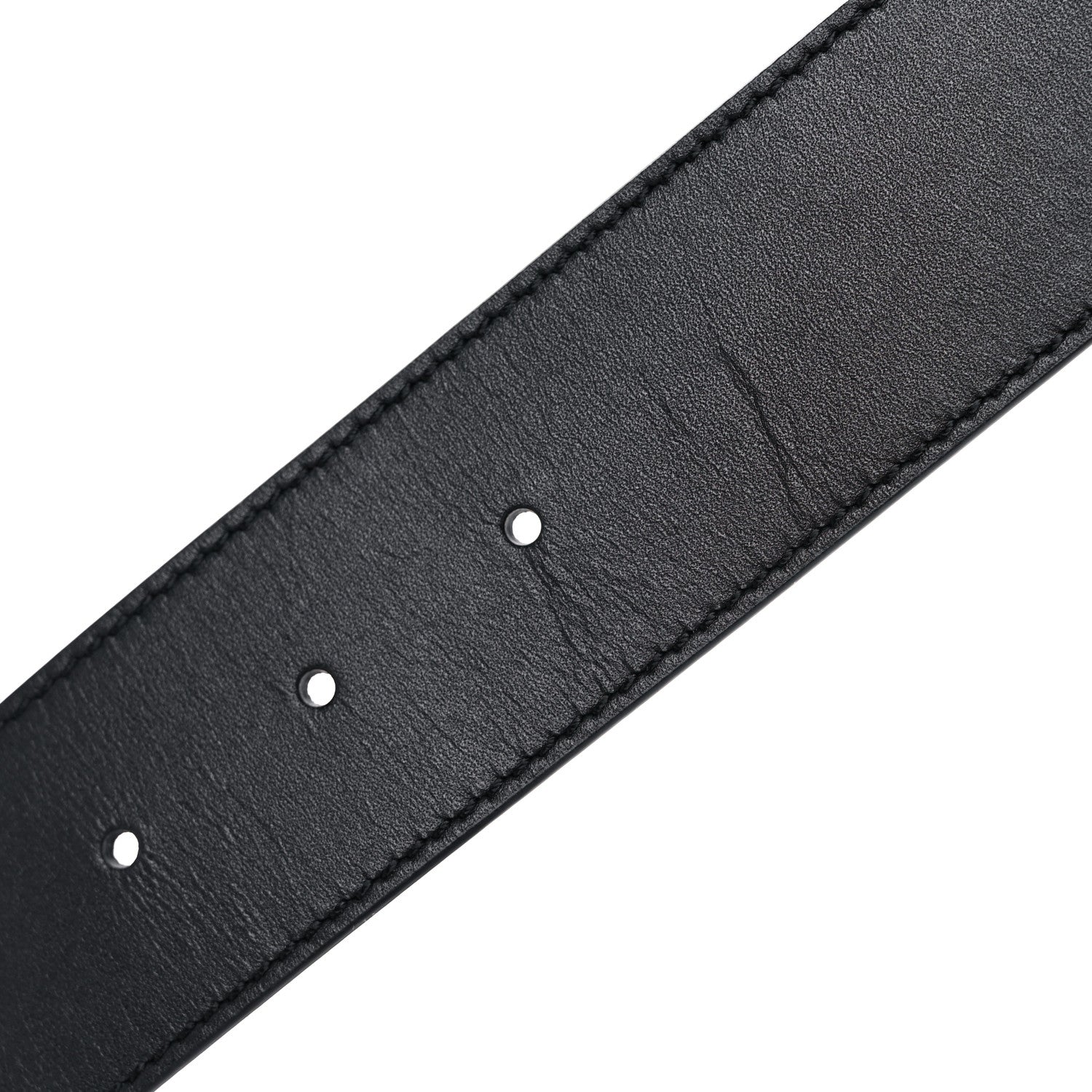 Gucci Calfskin Double G 40mm Belt 75 30 Black 5 of 7