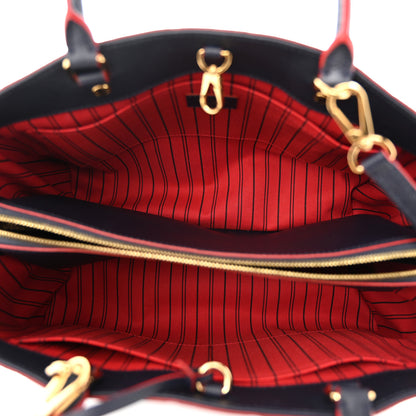 Louis Vuitton Empreinte Montaigne GM Marine Rouge 5 of 10