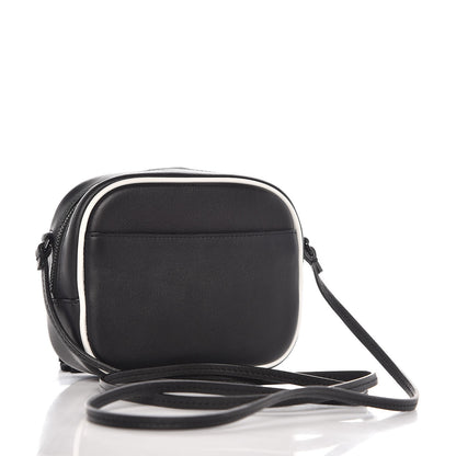 Saint Laurent Nappa Monogram Blogger Bag Black White 3 of 7