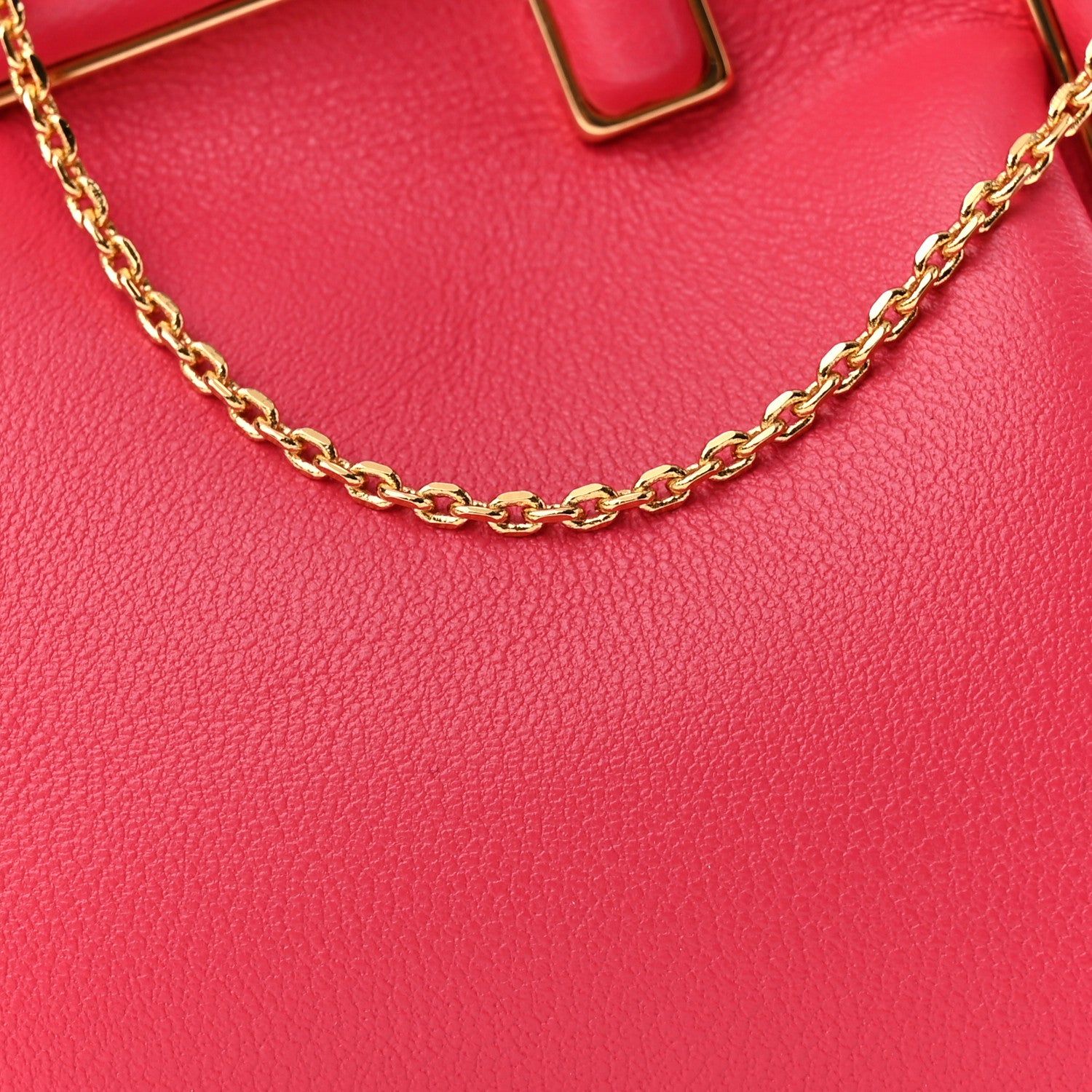 Fendi Shiny Nappa Nano Fendi First Bag Charm Lampone 8 of 10