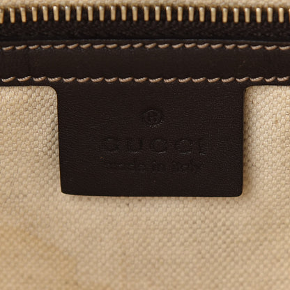 Gucci Monogram Web Medium Mayfair Tote Dark Brown 6 of 9