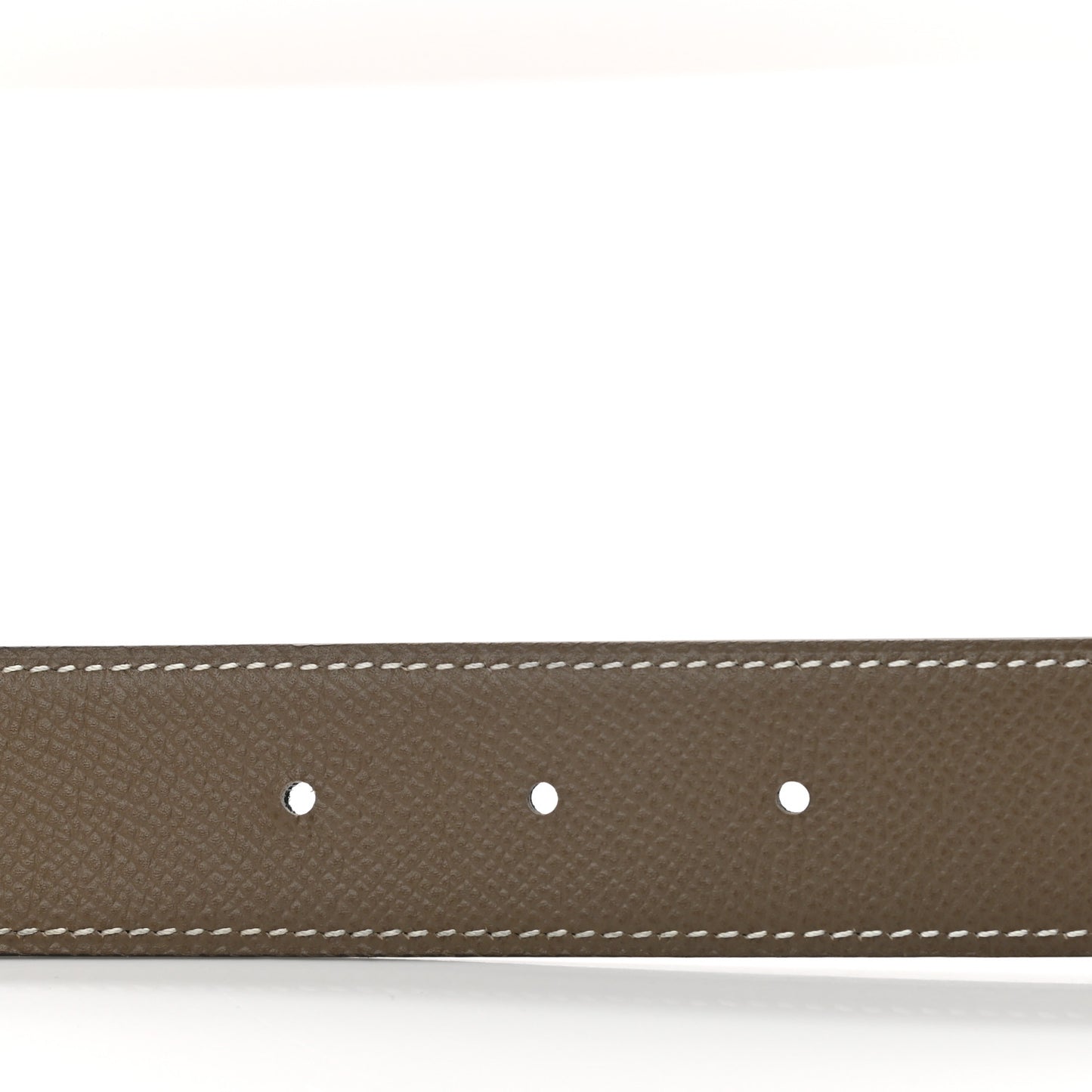 Epsom Swift 32mm H Belt 95 Etoupe Black