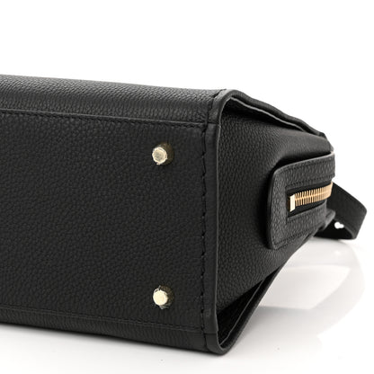 Chloe Grained Calfskin Small Edith Top Handle Bag Black 9 of 9