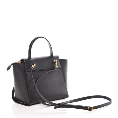 Celine Grained Calfskin Nano Belt Bag Black 3 of 9