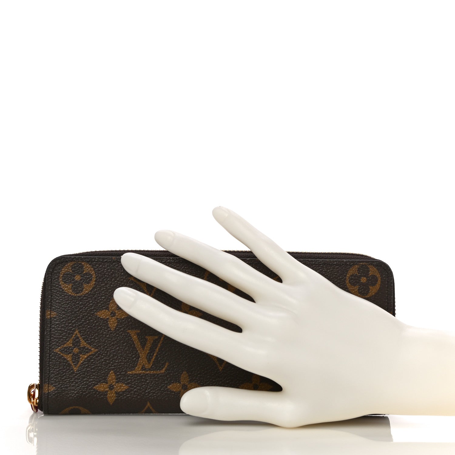 Louis Vuitton Monogram Clemence Wallet Fuchsia 2 of 12