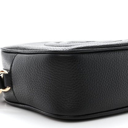 Gucci Pebbled Calfskin Small Soho Disco Bag Black 9 of 10