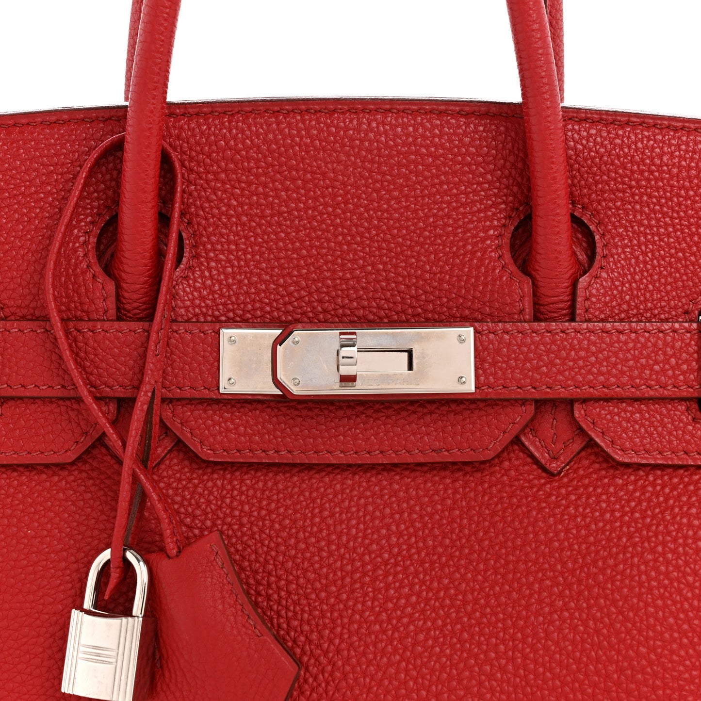 Togo Birkin 30 Rouge Garance