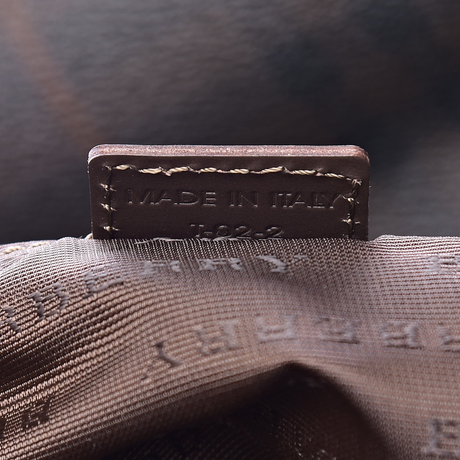 Burberry Smoked Haymarket Check Messenger Bag Brown 7 of 10