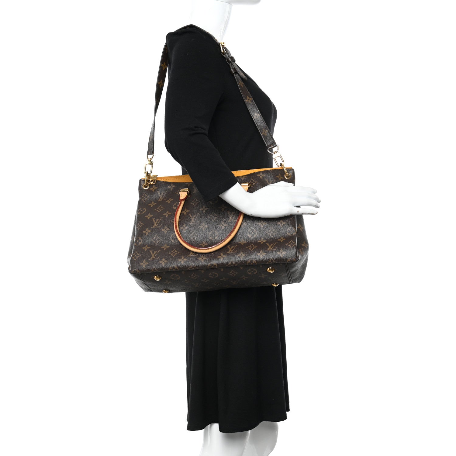 Louis Vuitton Monogram Pallas Safran 2 of 10