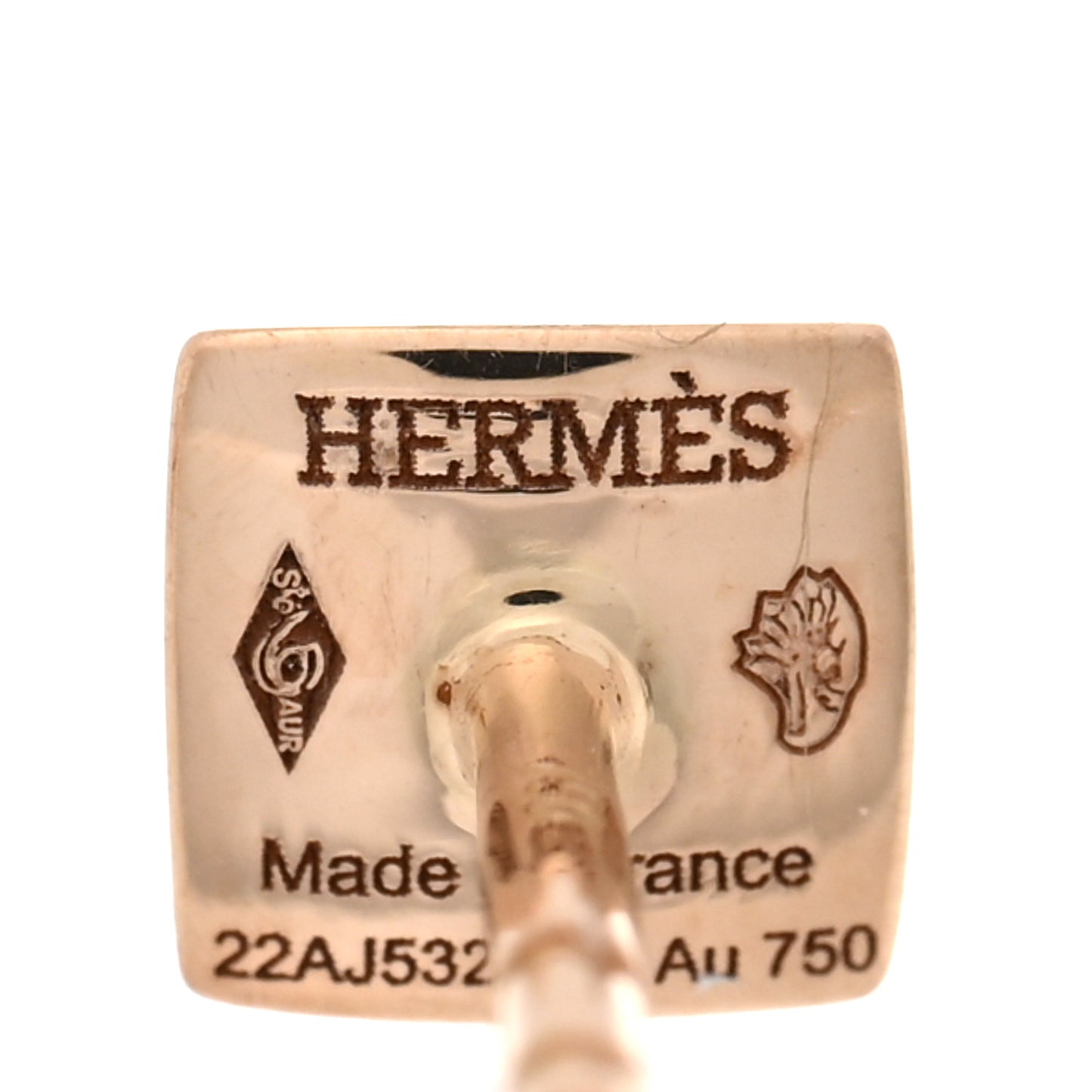 18K Rose Gold Clou d'H Stud Earrings