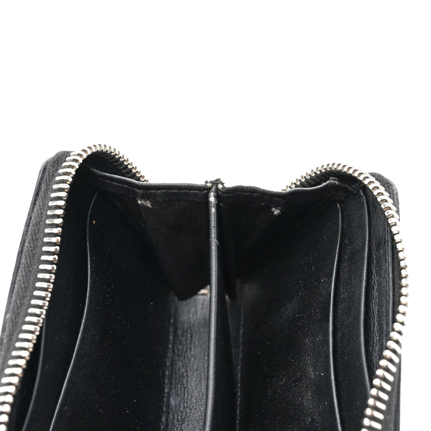 Givenchy Calfskin Iconic Bambi Print Mini Zip Wallet Black White 8 of 10