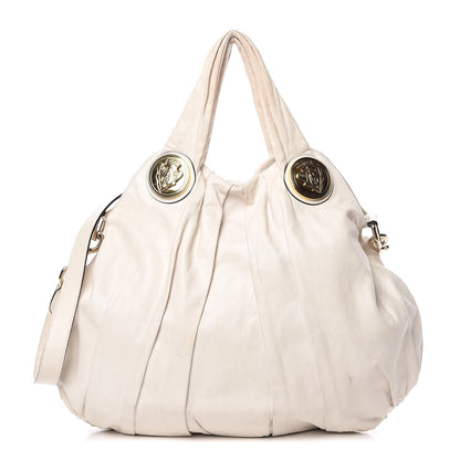 Gucci Calfskin Medium Hysteria Top Handle Bag White 1 of 15