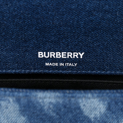 Burberry Denim Quilted Small Lola Bag Blue 8 of 10
