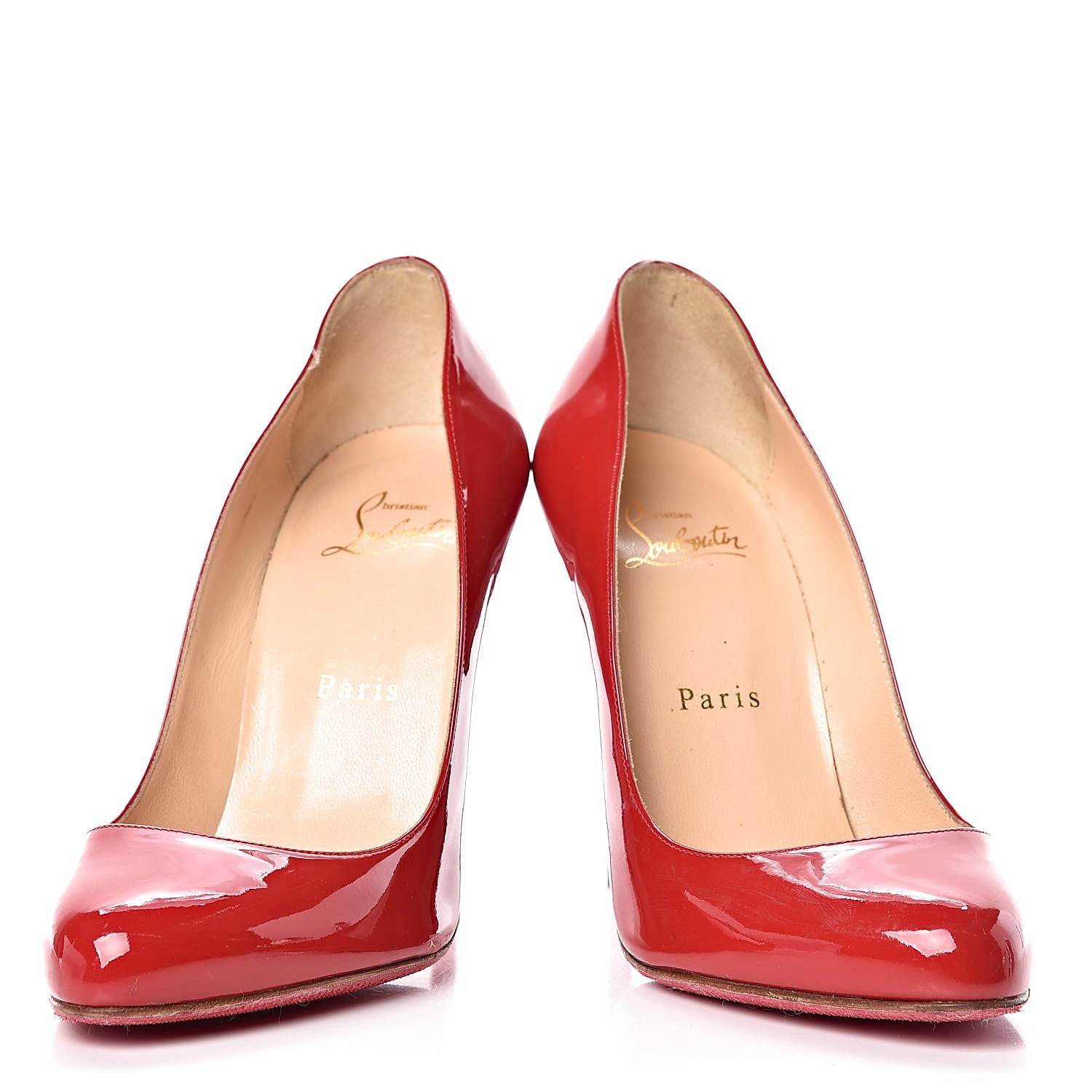 Christian Louboutin Patent Dorissima 100 Pumps 37.5 Oeillet 6 of 13