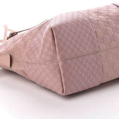 Gucci Guccissima Medium Bree Shoulder Bag Light Pink 8 of 10