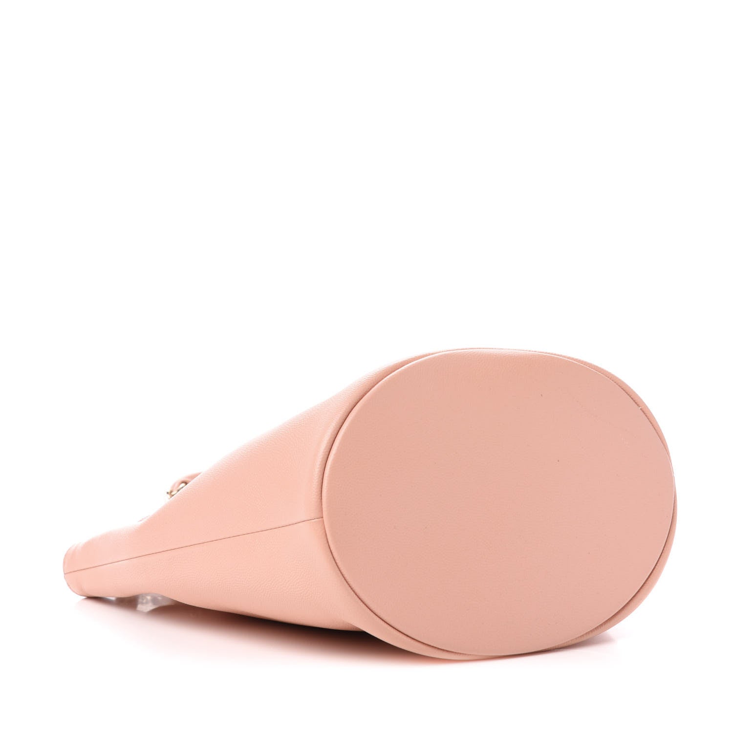 Chanel Caviar Deauville Drawstring Bucket Bag Light Pink 4 of 10
