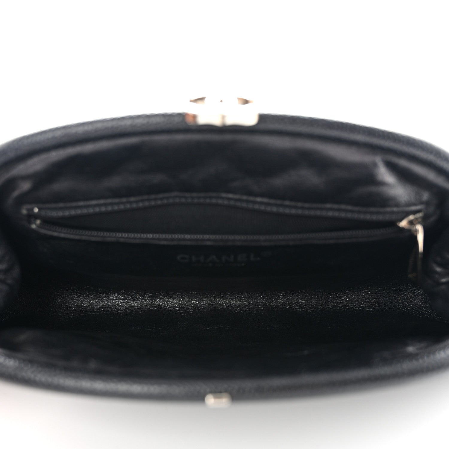 Chanel Caviar Quilted Timeless Clutch Black 5 of 8