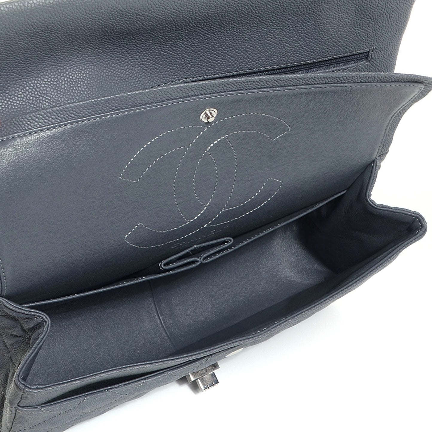 Washed Caviar 2.55 Reissue 226 Dark Grey