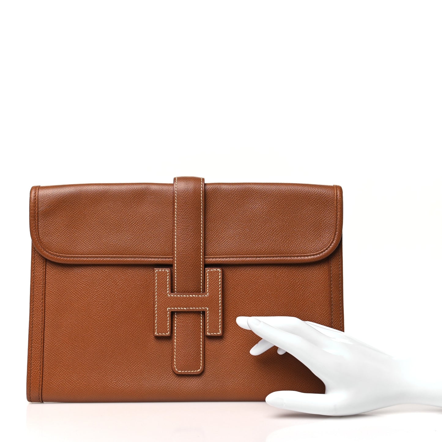 Epsom Jige PM Clutch Gold