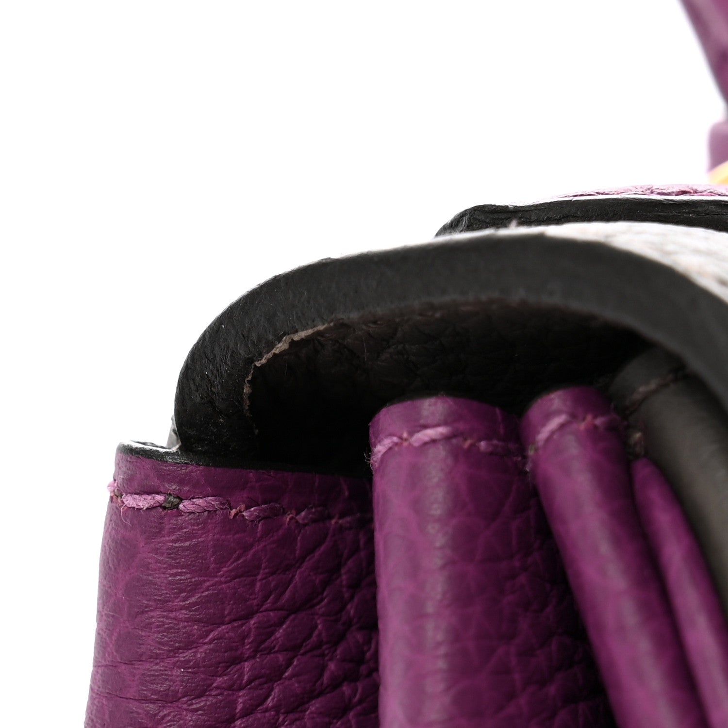 Hermes Togo Horseshoe Kelly Retourne 28 Etain Anemone 11 of 13